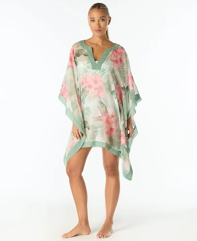 Coco Reef Women's Contours Grand V-Neck Swim Cover-Up Caftan
