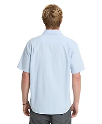 Quiksilver Men's Dobby Stripe Short-Sleeve Shirt