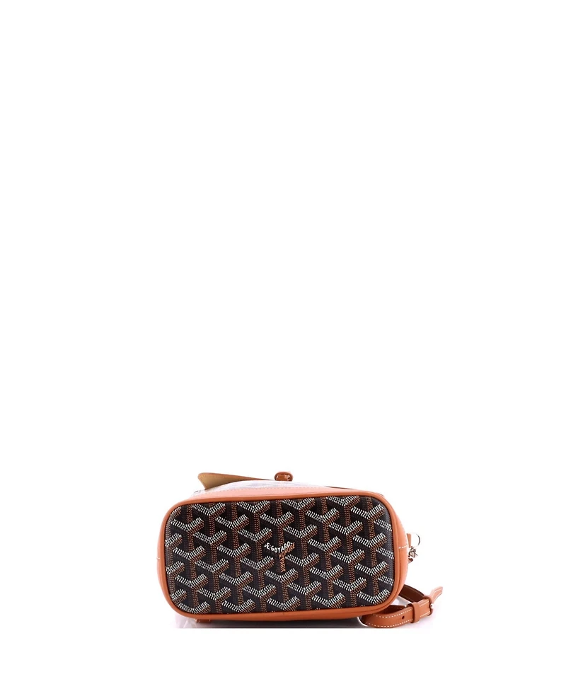 Pre-Owned Goyard Mini Alpin Backpack Coated Canvas