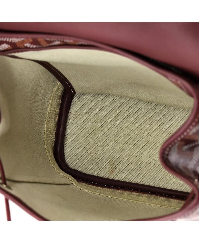 Pre-Owned Goyard Mini Alpin Backpack Coated Canvas