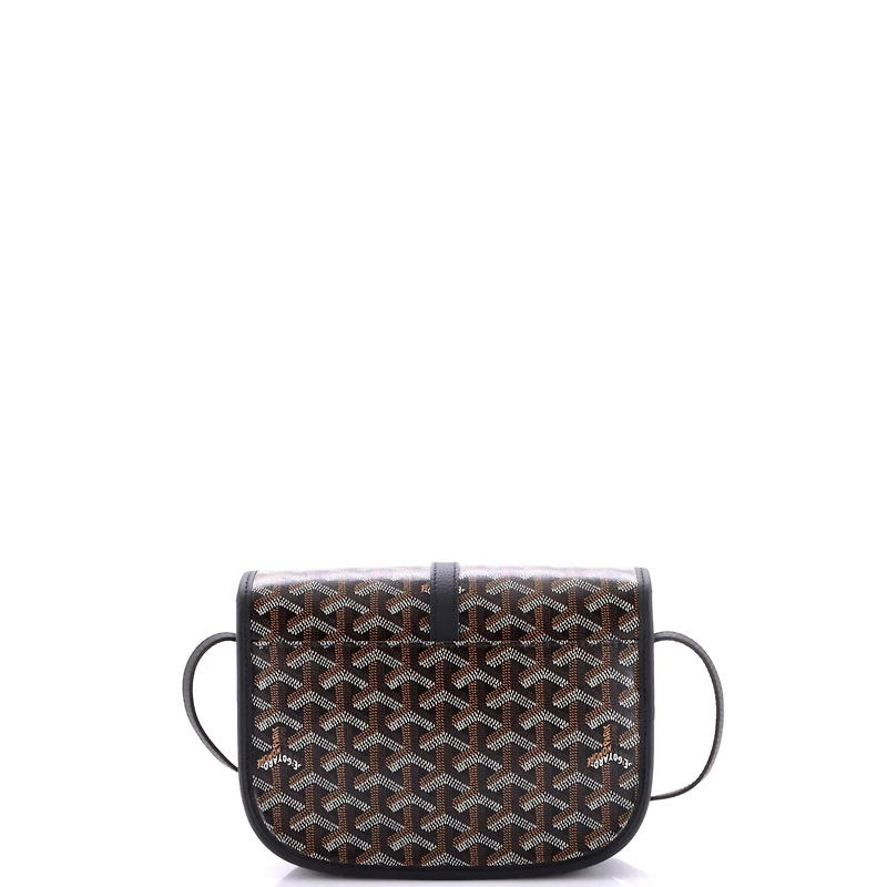 Pre-Owned Goyard Pm Belvedere Ii Messenger Bag Coated Canvas