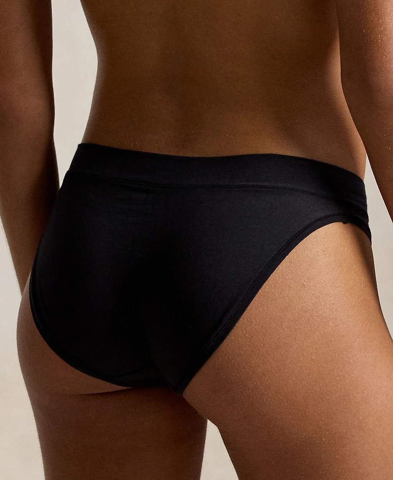 Polo Ralph Lauren Women's Club Cotton Bikini Briefs, 3-Pack