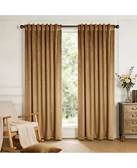 Velvet Room Darkening Back Tab Pair