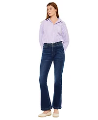 KanCan Women's Caroline High-Rise Flare Jeans