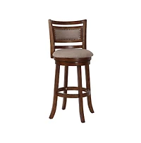 New Classic Furniture Aberdeen Solid Wood Swivel Bar Stool (Set of 2