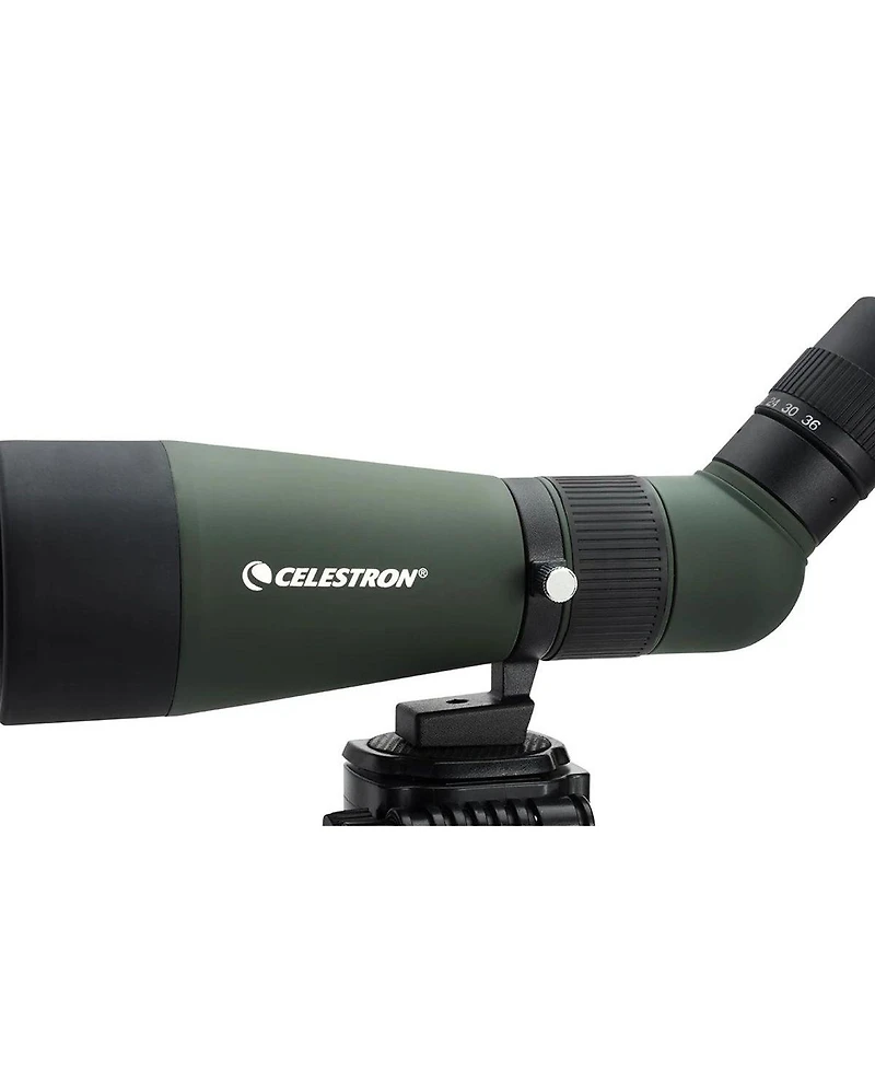 Celestron LandScout Angled Spotting Scope with Table-Top Tripod and Smartphone Adapter