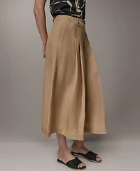 Donna Karan New York Women's Front Hand Pocket Pleated Pants