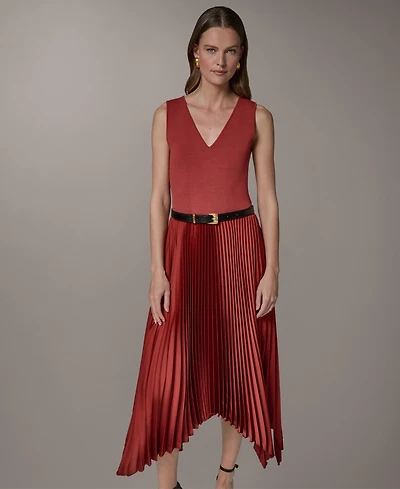 Donna Karan New York Women's V-Neck Dress