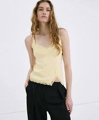 Mango Women's Lace Detail Top