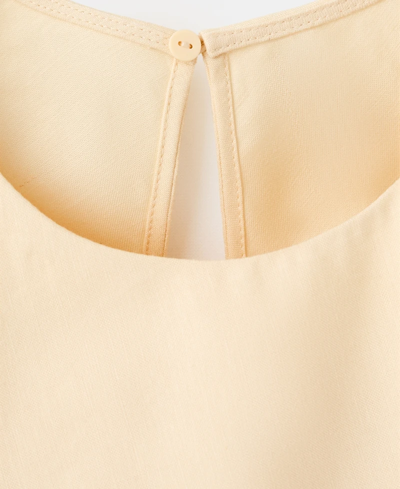Mango Women's Knot Detail Wrap Midi-Dress
