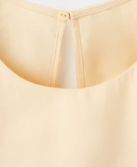 Mango Women's Knot Detail Wrap Midi-Dress