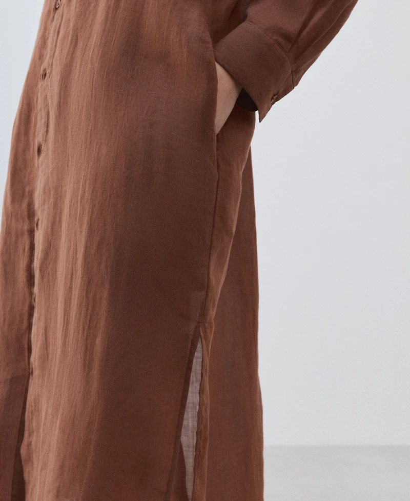 Mango Women's Ramie Nightgown