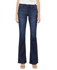 KanCan Women's Celestine Mid-Rise Flare Jeans
