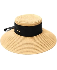 Vince Camuto Downbrim Oversized Ribbon Tie Hat