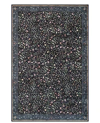 Hunter Eleanor Washable Non-Slip Printed Chenille Accent Rug