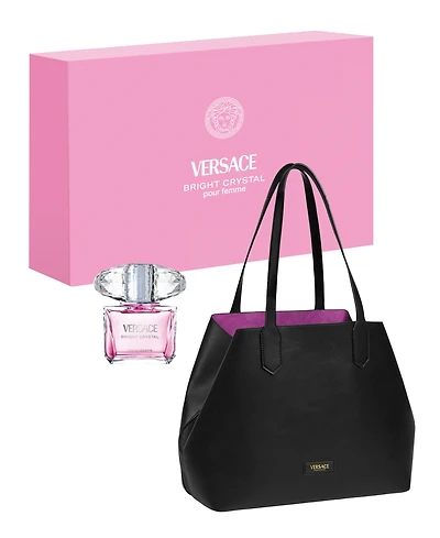 Versace 2-Pc. Bright Crystal Eau de Toilette Summer Set with Tote Bag