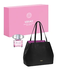 Versace 2-Pc. Bright Crystal Eau de Toilette Summer Set with Tote Bag