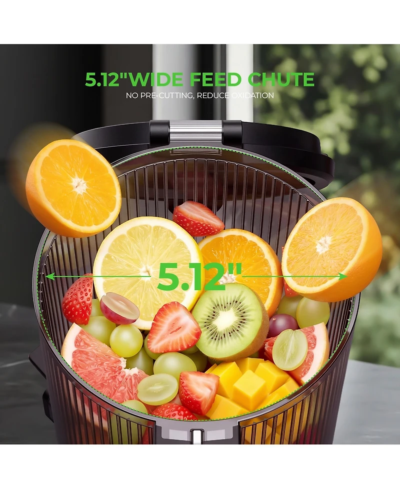 Sugift Compact Deep Freezer with 7-Level Adjustable Temperature and Removable Basket
