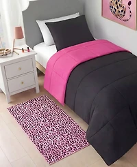 Juicy Couture Timeless Leopard Finely Soft Washable Accent Rug, 24" x 48"