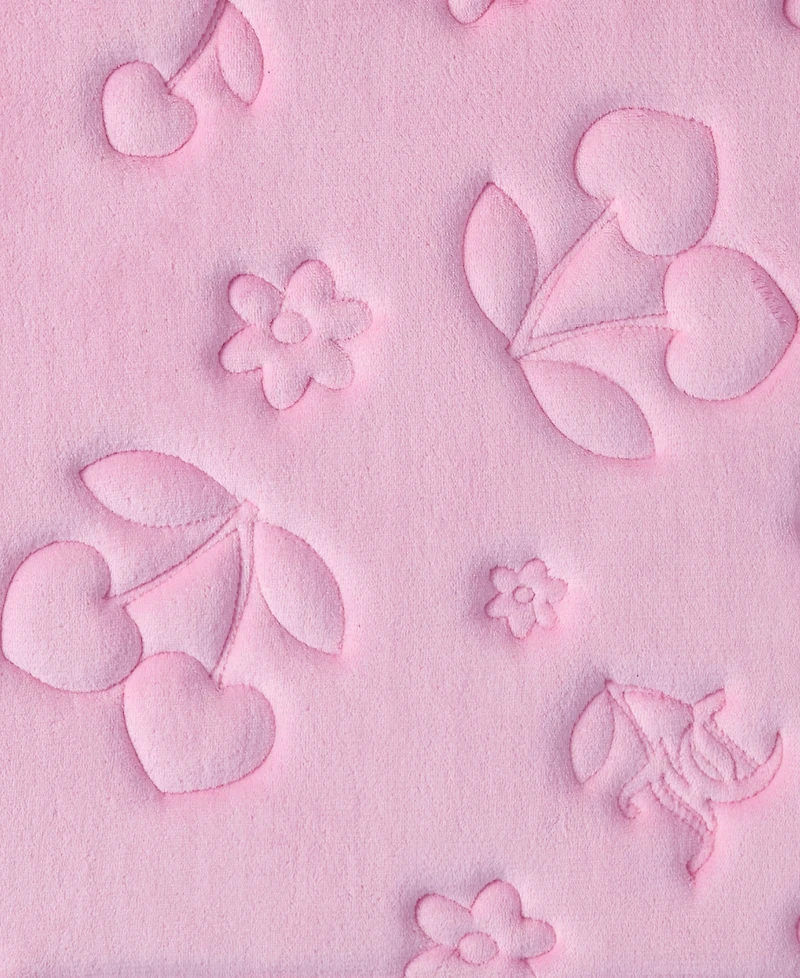 Juicy Couture Cherry Bling Quilted Memory Foam Bath Mat, 20" x 32"