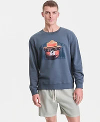 Sun + Stone Men's Ranger Smokey the Bear Fleece Sweatshirt, Macy's Exclusive