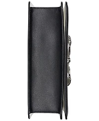 Karl Lagerfeld Paris Simone Leather Small Satchel Handbag