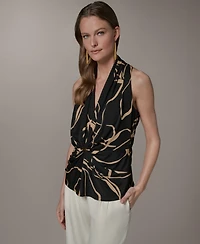 Donna Karan New York Women's V-Neck Top