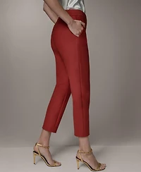 Donna Karan New York Women's Mid-Rise Slim Pants