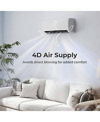 Vebreda 12000 Btu 115V 22 SEER2 WiFi Enabled Mini Split Heat Pump