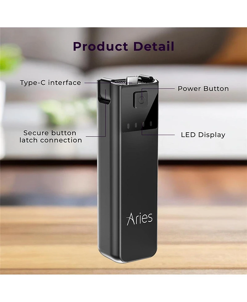 Xtra Edge Muse 4K Action Camera Bundle, Aries 4000mAh P-Bank, Carrying Case, 64GB Sd Card