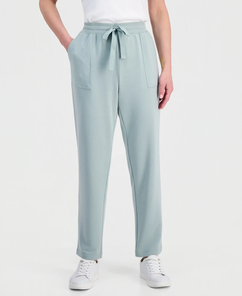 Style & Co Petite Luxsoft French Terry Fleece Sweatpants, Macy's Exclusive