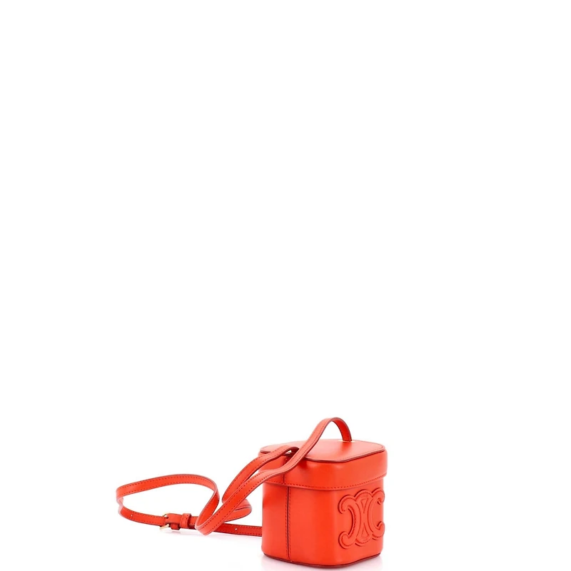 Pre-Owned Salvatore Ferragamo Xs Hug Top Handle Bag Shearling