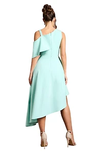 Coast Women's Asymmetric Crepe Midi Dress