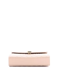 Pre-Owned Saint Laurent Medium Classic Monogram Envelope Satchel Mixed Matelasse Leather