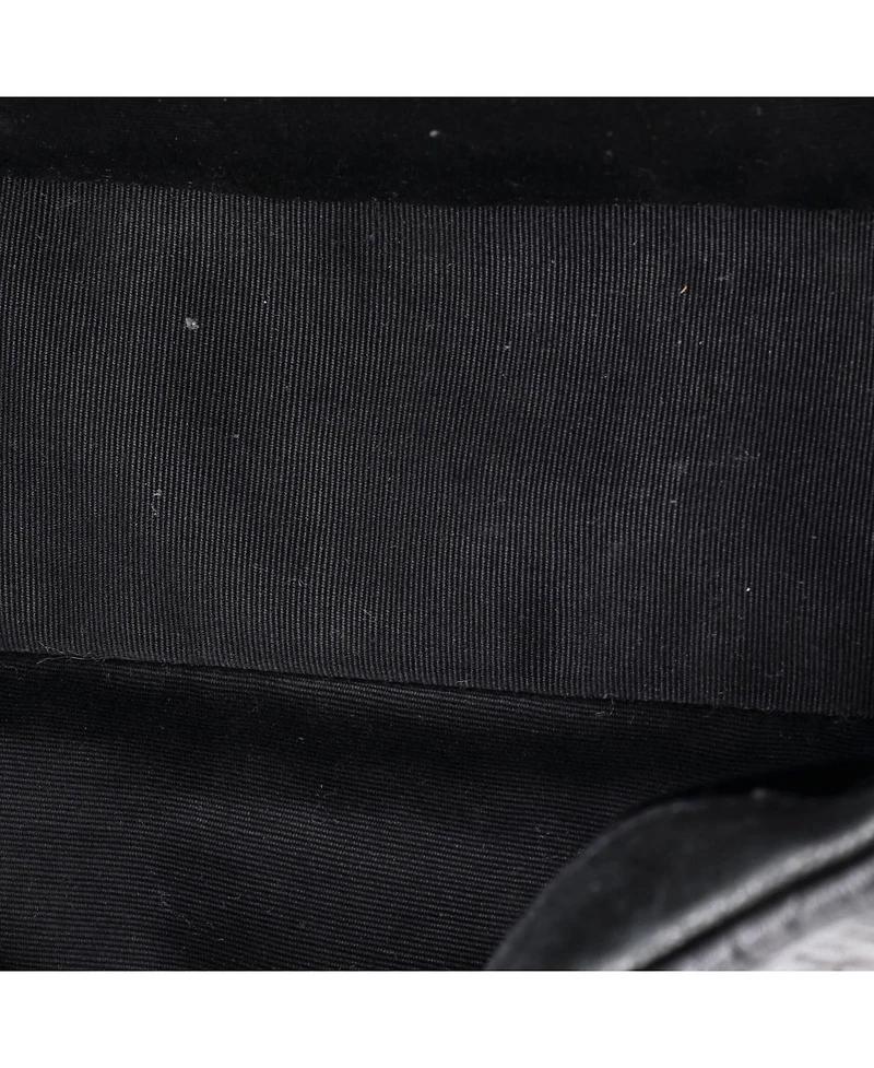 Pre-Owned Saint Laurent Medium Calypso Flap Bag Leather