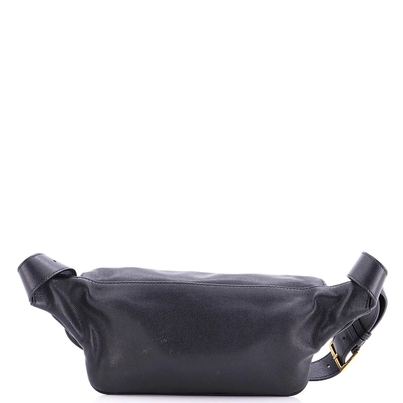 Pre-Owned Saint Laurent Classic Monogram Belt Bag Leather
