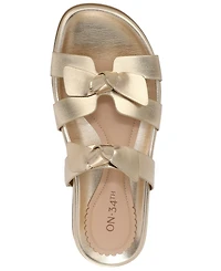 On 34th Women's Ryelee Slip-On Flat Sandals, Macy's Exclusive