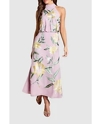Coast Women's Floral Embroidery Midi Dress