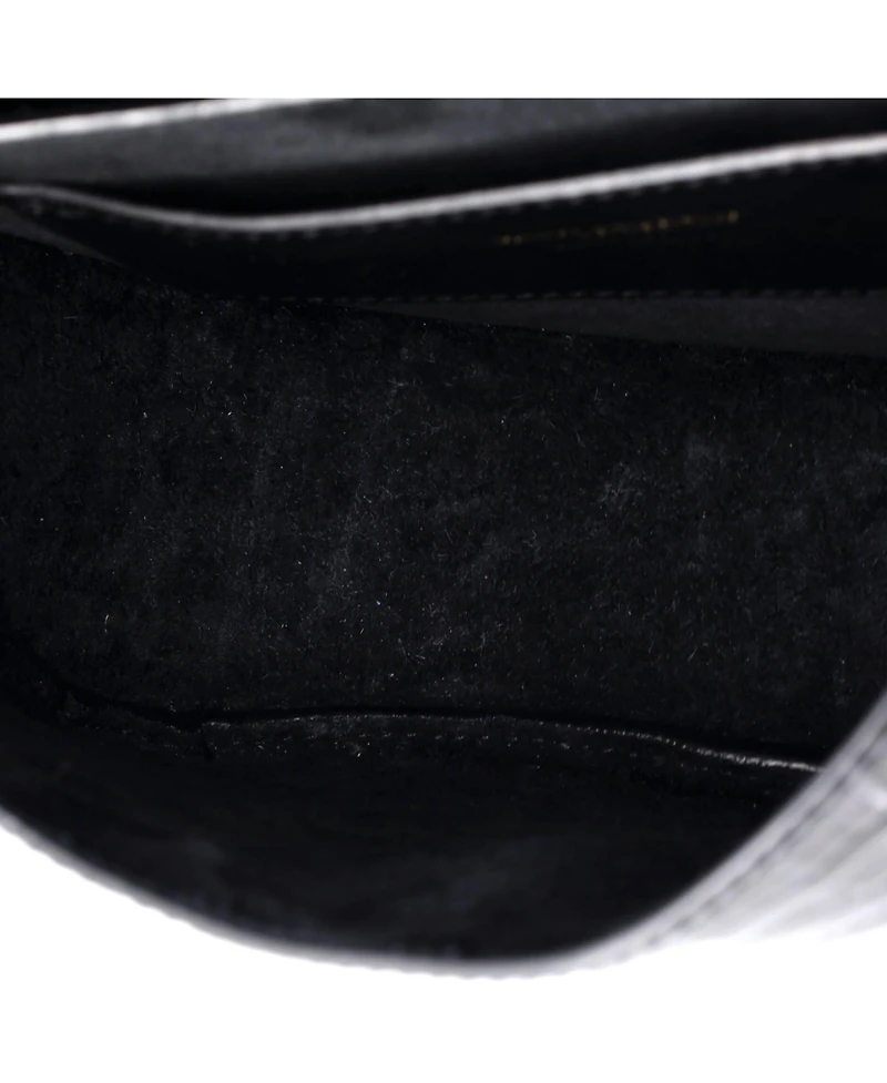 Pre-Owned Saint Laurent Small Kaia Shoulder Bag Embossed Leather