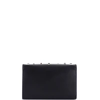 Pre-Owned Saint Laurent Medium Classic Monogram Crossbody Bag Embellished Leather