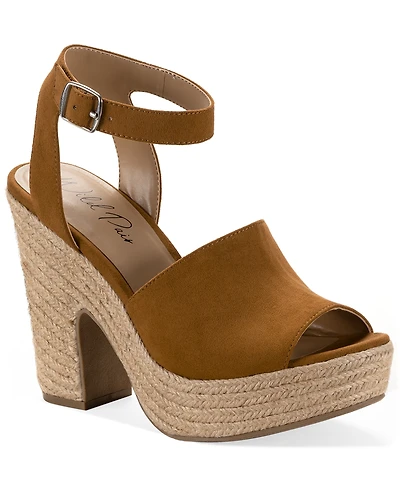 Wild Pair Women's Victoire Espadrille Block Heel Dress Sandals, Macy's Exclusive