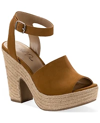 Wild Pair Women's Victoire Espadrille Block Heel Dress Sandals, Macy's Exclusive