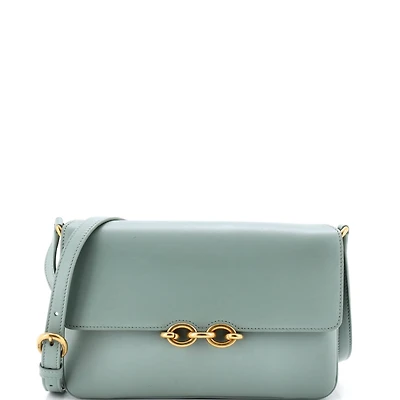 Pre-Owned Saint Laurent Medium Le Maillon Shoulder Bag Leather