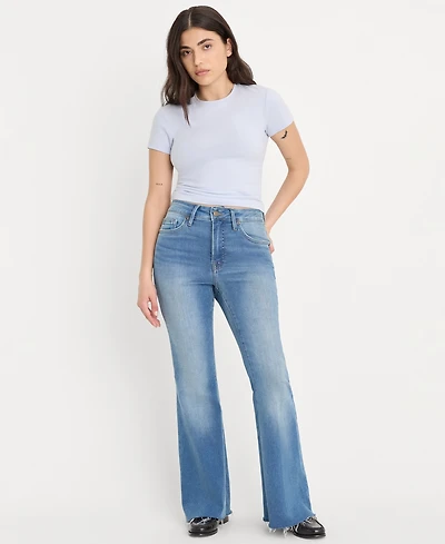 Good American Women's Flared Ankle Jeans