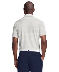 Pga Tour Men's Confetti Print Golf Polo Shirt