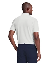 Pga Tour Men's Active Ombre Geo Print Golf Polo Shirt