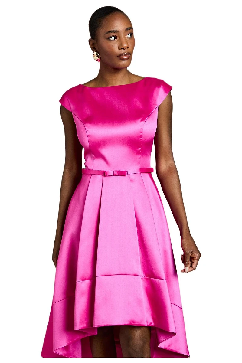 Coast Women's Twill Hi-lo Midi Dress