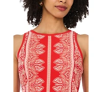 Vince Camuto Women's Printed Sleeveless Tank Top