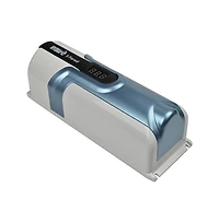 Pyle 0.5 Farad Digital Power Capacitor - High-Performance Car Audio Accessory with Blue Digital Display and Stainless-Steel Screws