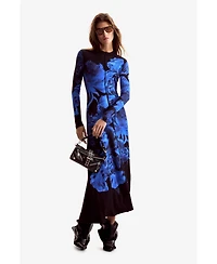 Desigual Women's Long floral dress M. C. Lacroix